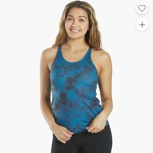 Everyday Yoga Tie Dye Serenity Thin Strap Support Tank